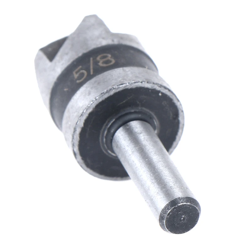 

2Pcs/lot HSS 6.35mm Hex Woodworking Chamfer Counter Sinks Debur 1/2"+5/8" Hex Shank Countersink Drill Bit Set