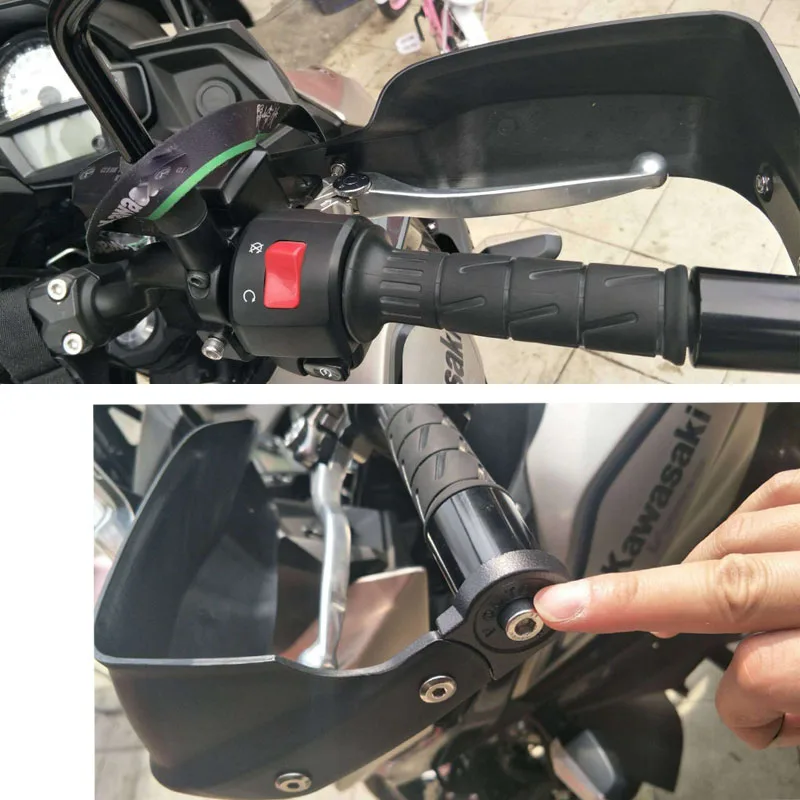 

For KAWASAKI Versys 650 Versys650 KLE650 KLE 650 2015 - 2017 Motorcycle Hand Guard Brake Clutch Protector Wind Shield Handguard