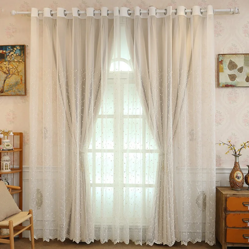 Роскошный домашний декор гостиная тюль оконные шторы Офис детская спальня