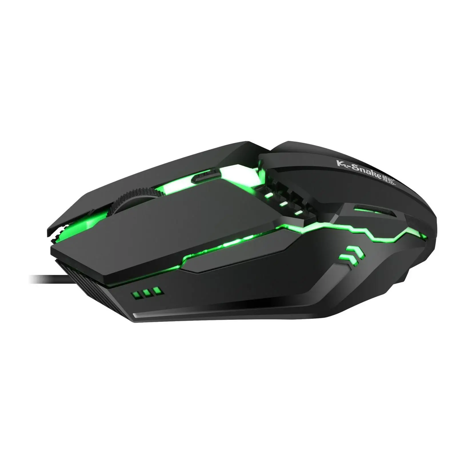 

Programmable Wired Gaming Mouse Optical Sensor RGB Lighting Cool Designed for Computer Laptop PC Notebook Comfortable 4 Buttons