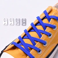 1 pair elastic shoelaces no tie shoe laces rainbow color kids adult safety flat shoelace unisex for leisure sneakers lazy lace