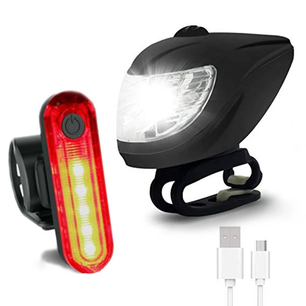 

Smart Sensing Bicycle Headlight Taillight Waterproof XPG LED Mountain Bike Front Rear Lights Set Bicycle Accessories