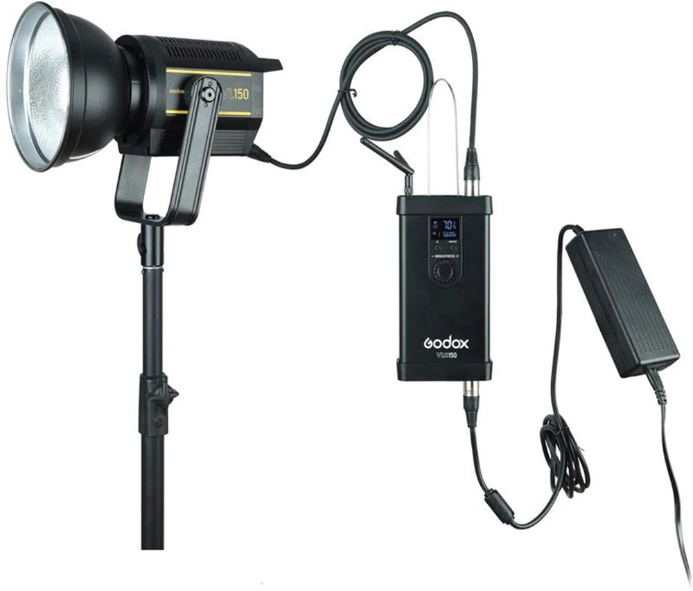 Godox VL150 VL200 VL300 150W 5600K белый вариант светодиодный видео светильник непрерывного