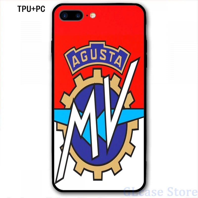 Чехол для телефона MV AGUSTA iPhone 12 Pro 11 X XR XS Max 8 7 6 6s Plus 5s мягкая стеклянная задняя