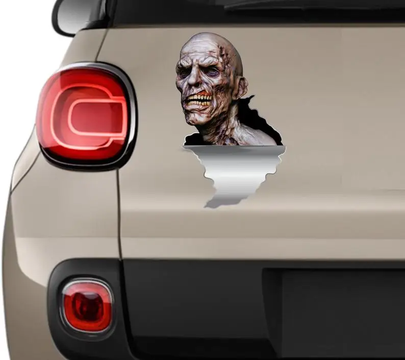 

Zombie sticker Vinyl sticker Zombie decal Bumper sticker Halloween sticker Water bottle sticker Car sticker Set sticker