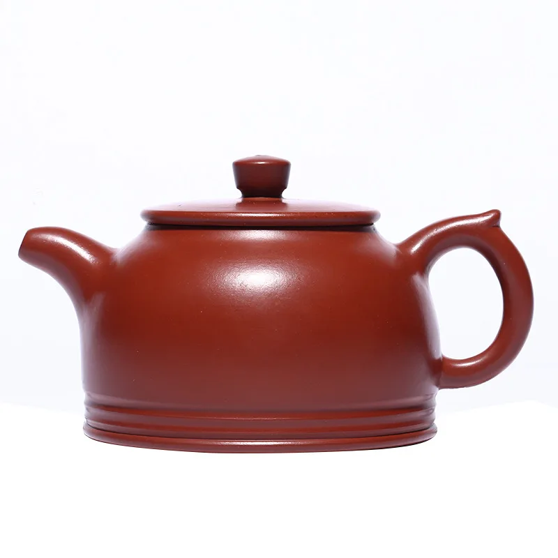 

Yixing Purple Clay Pot Ore Dahongpao Line Rhyme Teapot 250ml Household Tea Set Gift Customization