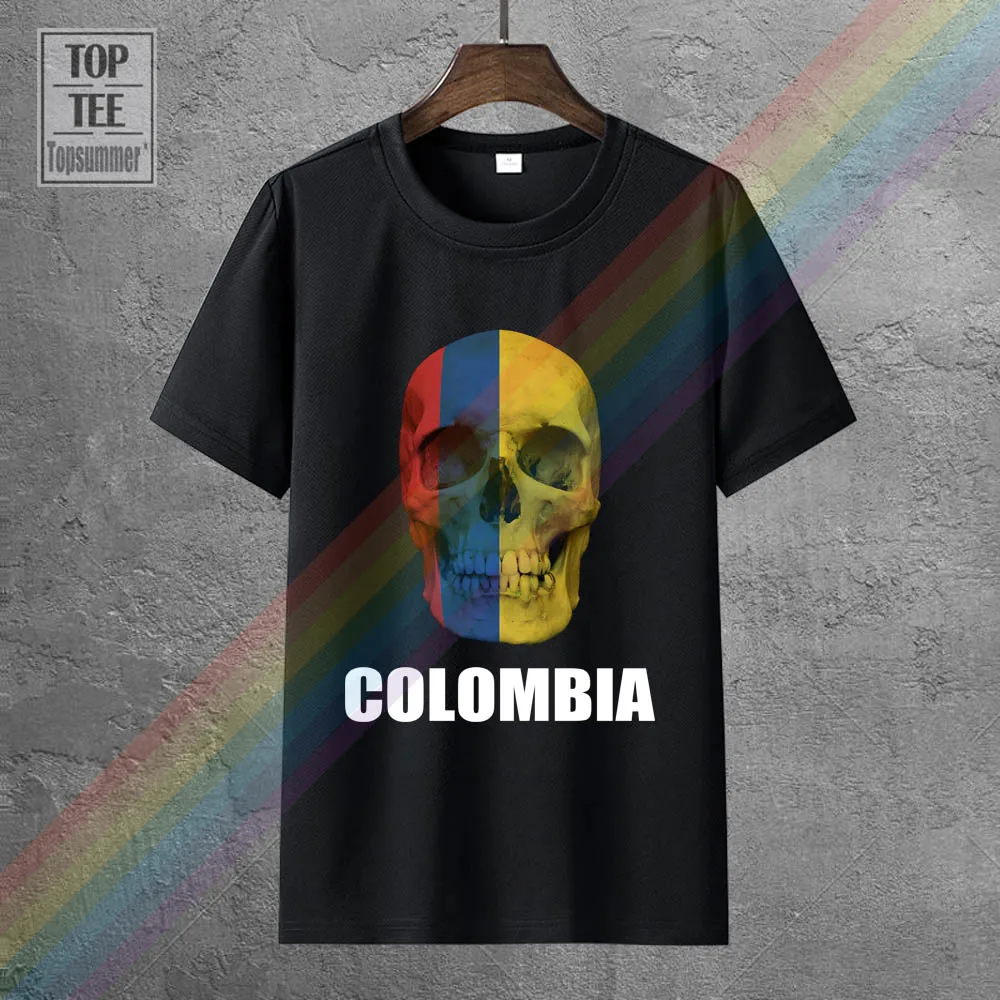 

Colombia Flag Colombia Footballer Fan Jersey New Men'S Fashion Short-Sleeve T Shirt Mens