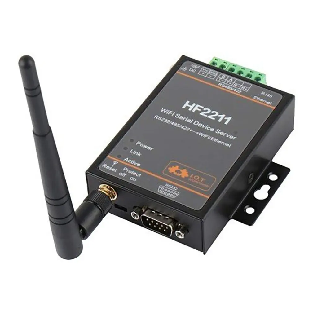 

HF2211 TCP/RTU Mutual Conversion RS422/232/485 To Wifi Serial Server With Stable Performance Long Service Life