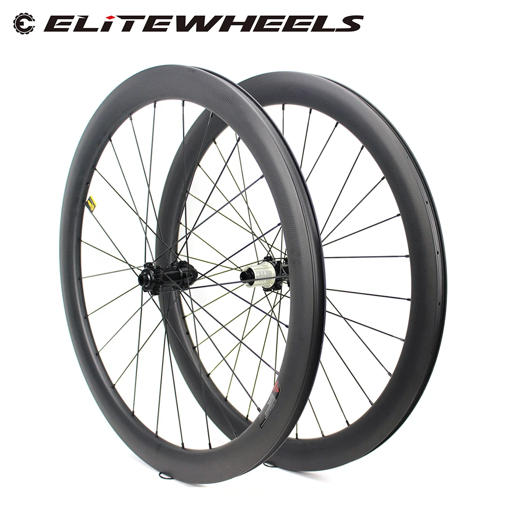 Колеса ELITEWHEELS 700c шоссейные велосипеды Углеродные колеса Тайвань Powerway CT31 дисковый