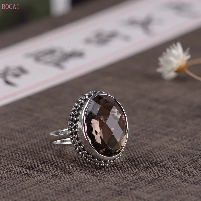 Мужское кольцо из серебра 2021 пробы с цитрином | Украшения и аксессуары