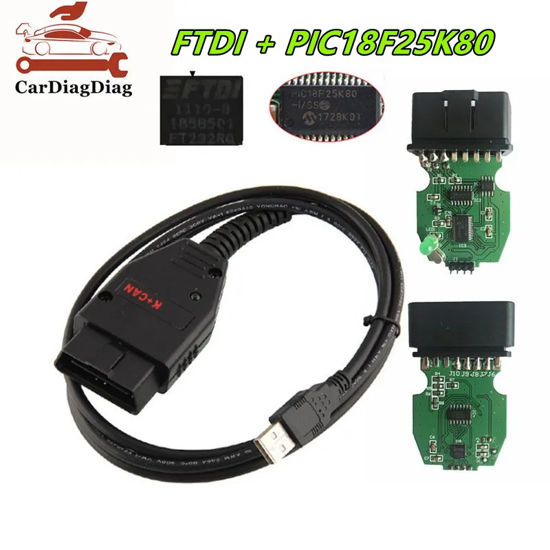 Профессиональный Чип для VAG K CAN Commander 1 4 PCB PIC18F25K80 и FTDI FT232RQ большего количества