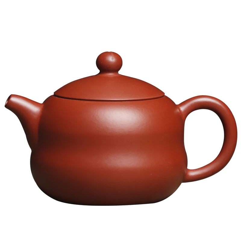 

As in yixing dahongpao gourd pot of kung fu tea pot opening large ore red mud hole 7 cellular li