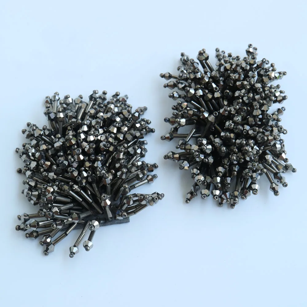 2 шт./компл. Роскошная кисточка эполета из бисера для одежды в стиле панк пальто