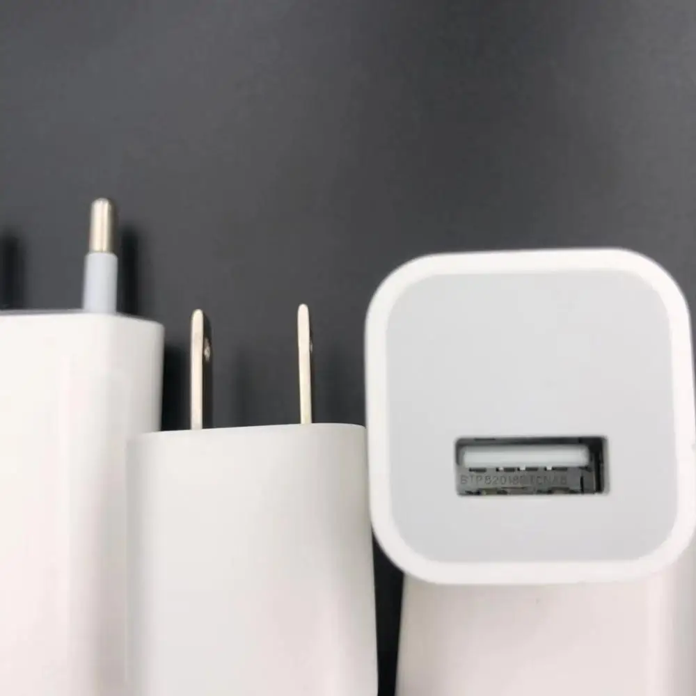 10 шт./лот высокое качество 5 Вт 5 В 1A A1400 A1385 ЕС США вилка USB настенное зарядное устройство адаптер переменного тока для i 7 6 6S Plus 5s 5C с розничной коробкой