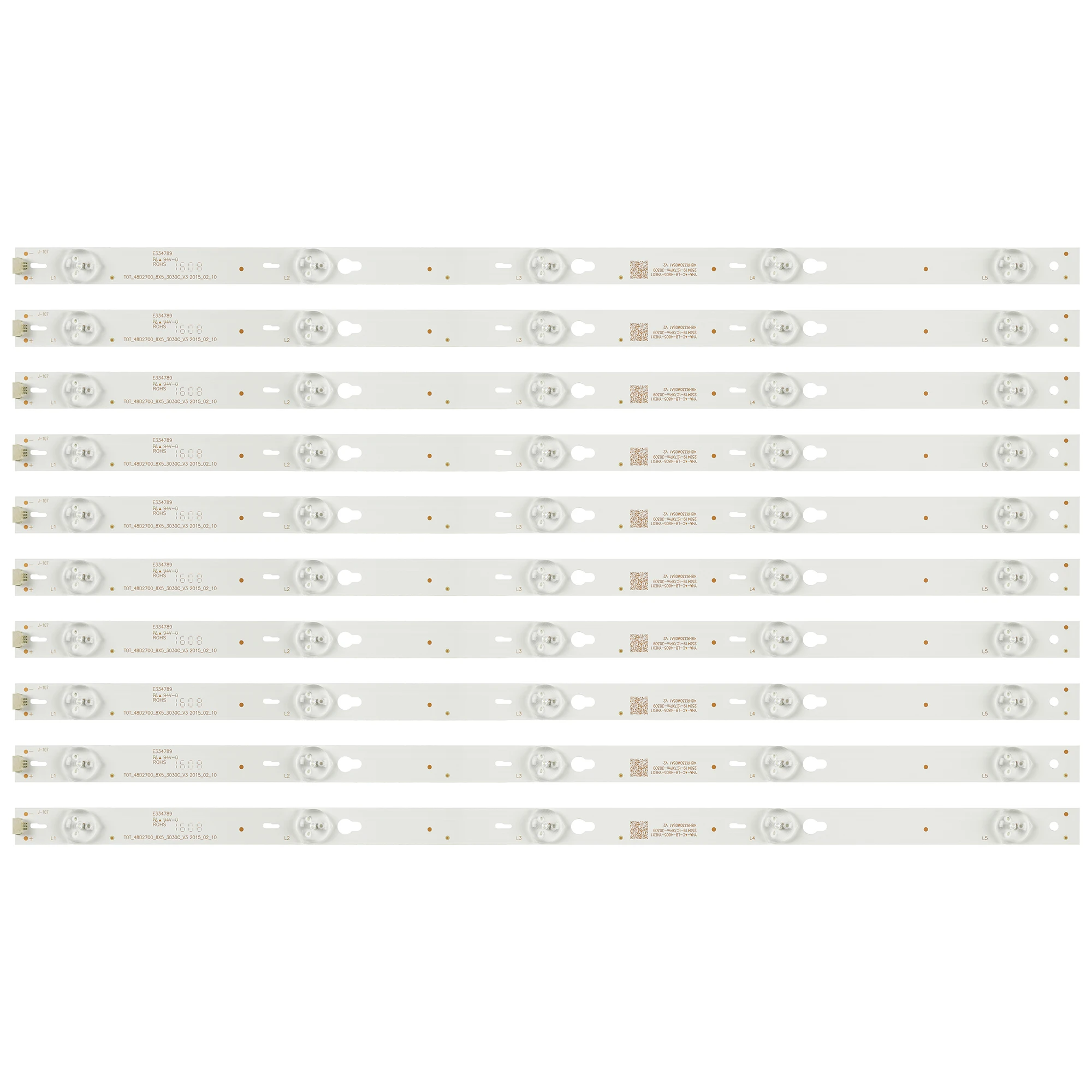 1 комплект = 8 шт. для TCL B48A558U D48A810 светодиодный с подсветкой Полоска TOT 48D2700 8X5 3030C V3