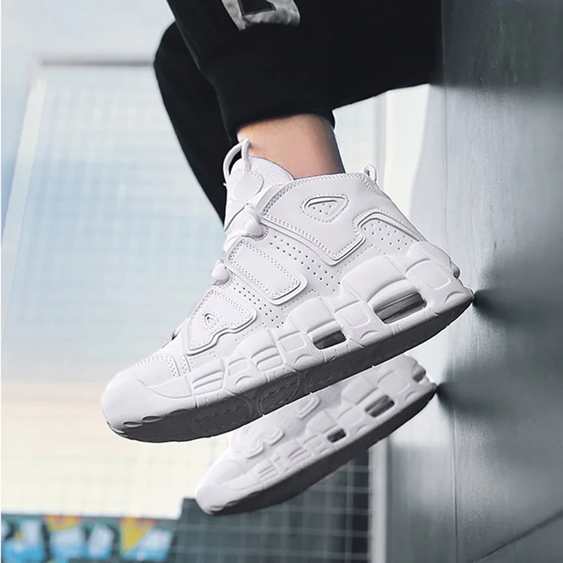 LEIXAG Мужская Баскетбольная обувь высокие кроссовки по щиколотку нескользящая