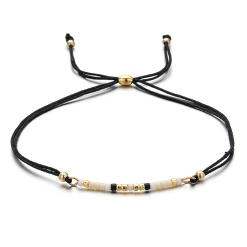 Женский браслет украшенный бусинами мини-браслет богемный жемчужный 2020 |