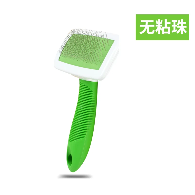 

Quick Cleaning Cat Dog Hair Comb Pet Hair Remover Green Protection Hair Plastic Brush Massage Pet Grooming Supplies MM60GSZ