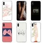 Pinkie обещание для Xiaomi Redmi Note 3 3 S 4 4A 4X 5 5A 6 6A 7 7A K20 Plus Pro S2 Y2 Y3 мягкий Силиконовый ТПУ Черный Модный Оригинальный