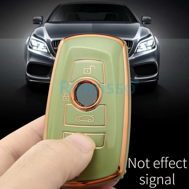 

TPU Car Key Case Cover Fob For BMW F20 F30 G20 f31 F34 F10 G30 F11 X3 F25 X4 I3 M3 M4 1 3 5 Series Shell Accessories