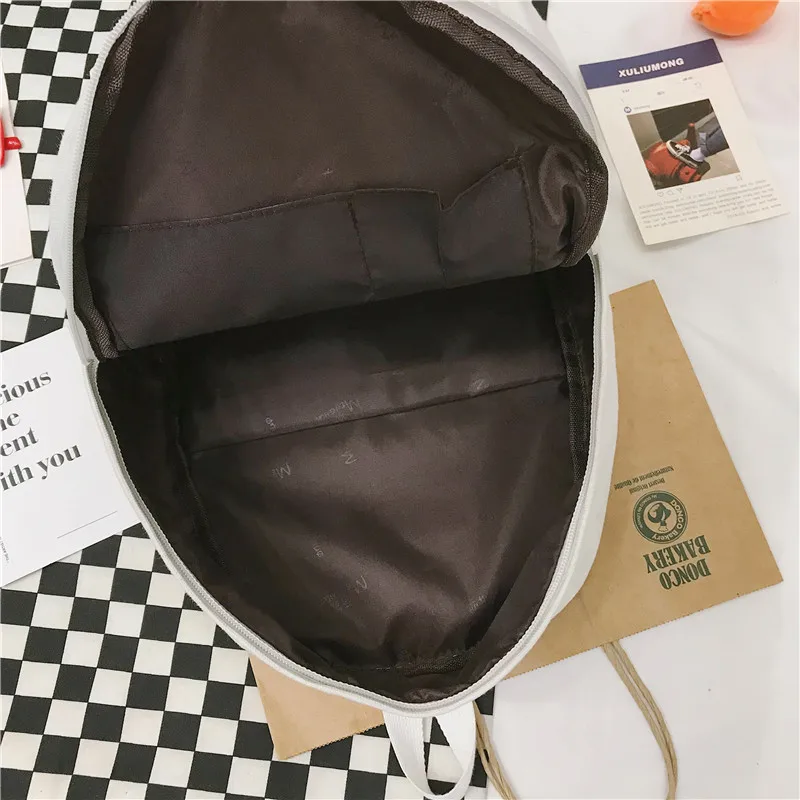 2019 Canvas Backpack Women Fashion Shoulder Bag Solid Color School for Teenage Girl Children Backpacks Travel Bags Mochilas | Багаж и