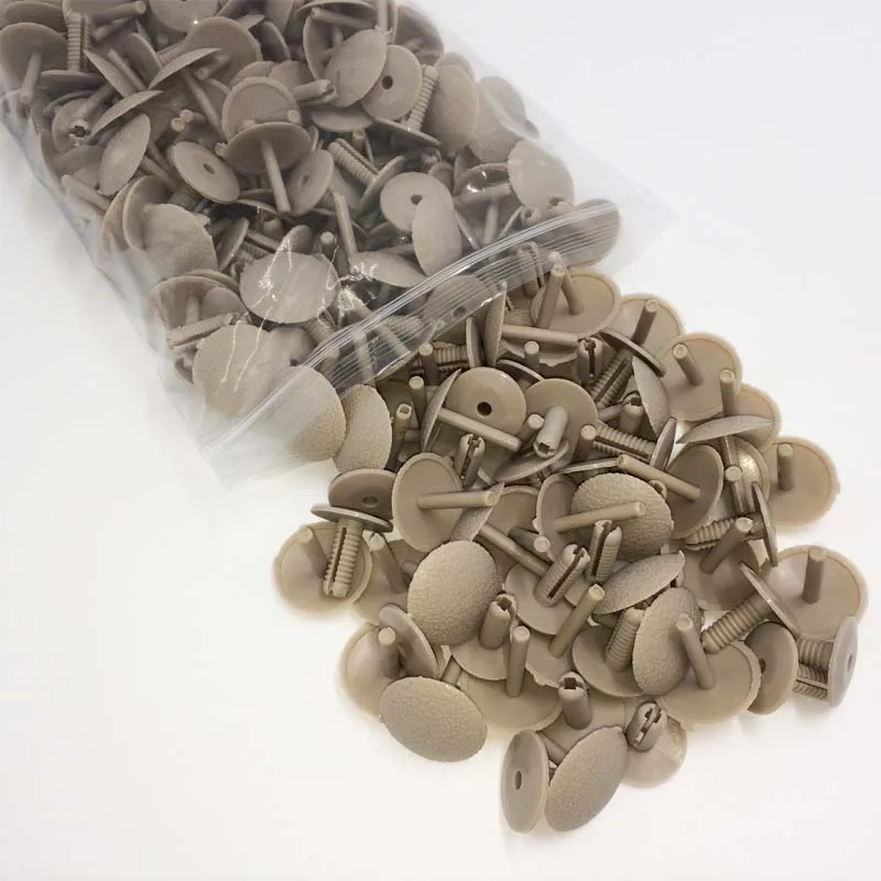 20 шт. 7 мм 8 бежево серый пластиковый зажим для крепления фотоэлемент розетка