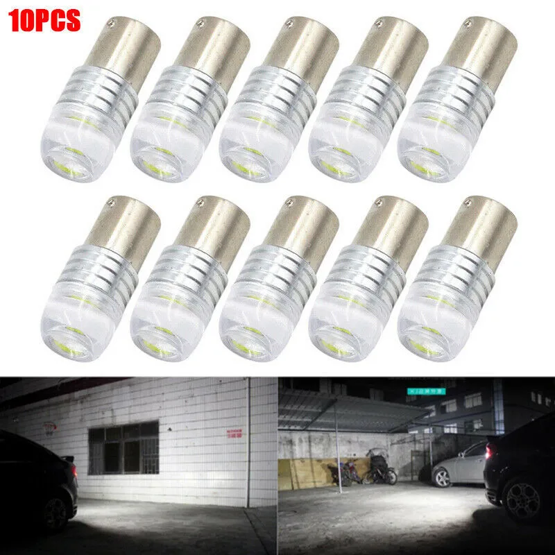 

Replacement LED Light Bulb Reverse Light 10X 1156 BA15S P21W Auto Car Lamp