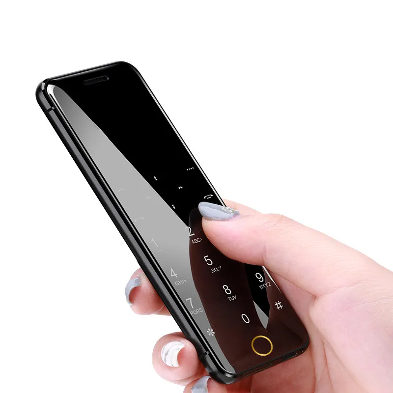Ультратонкий мобильный телефон ULCOOL V66 + Plus с поддержкой Bluetooth и диагональю 1 67