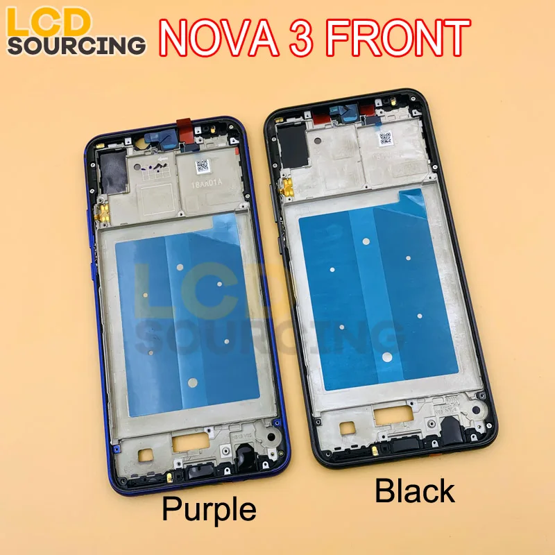 Рамка средняя 6 3 дюйма для Huawei Nova INE-LX1 INE-LX2 передняя рамка 3i PAR-LX1 сменная с боковыми