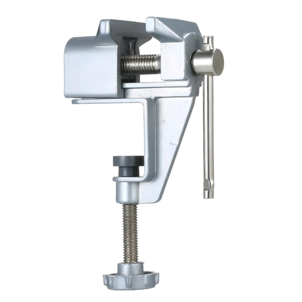 Mini Aluminum Miniature Small Jewelers Hobby Clamp On Table Bench Vise Tool Vice Muliti-Funcational | Инструменты