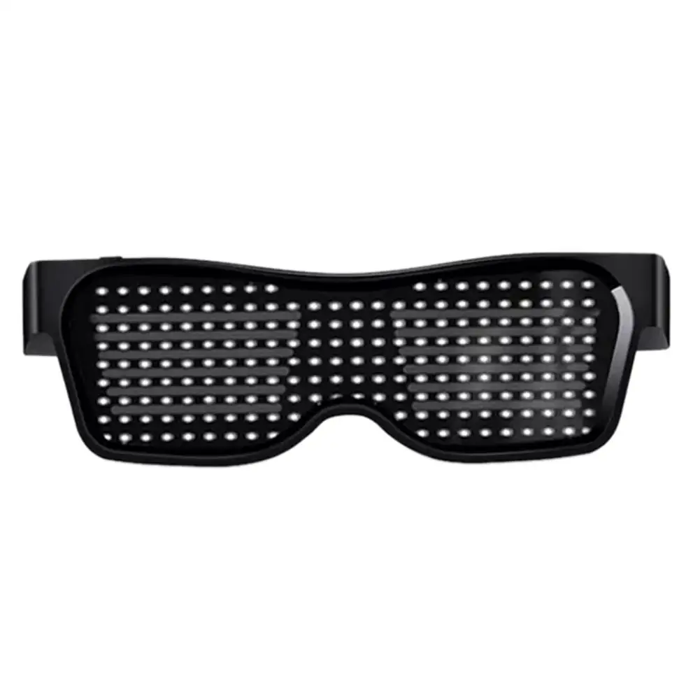 White Волшебная светодиодная вспышка с Bluetooth, Led, вечерние, стекло, приложение, управление, Светящееся Стекло, es, USB зарядка, сделай сам, приложение, управление, многоязычная, быстрая вспышка, Led - Цвет: White