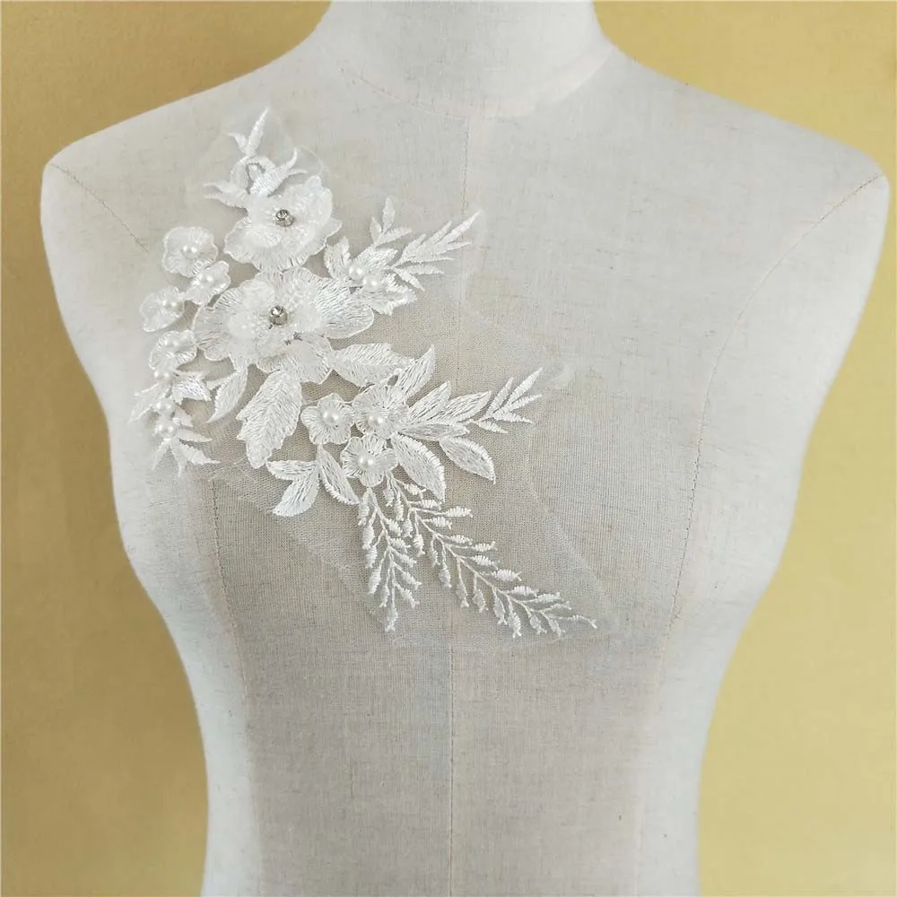 Распродажа 9 видов разные стили белый воротник ABS жемчужная вышивка сделай сам