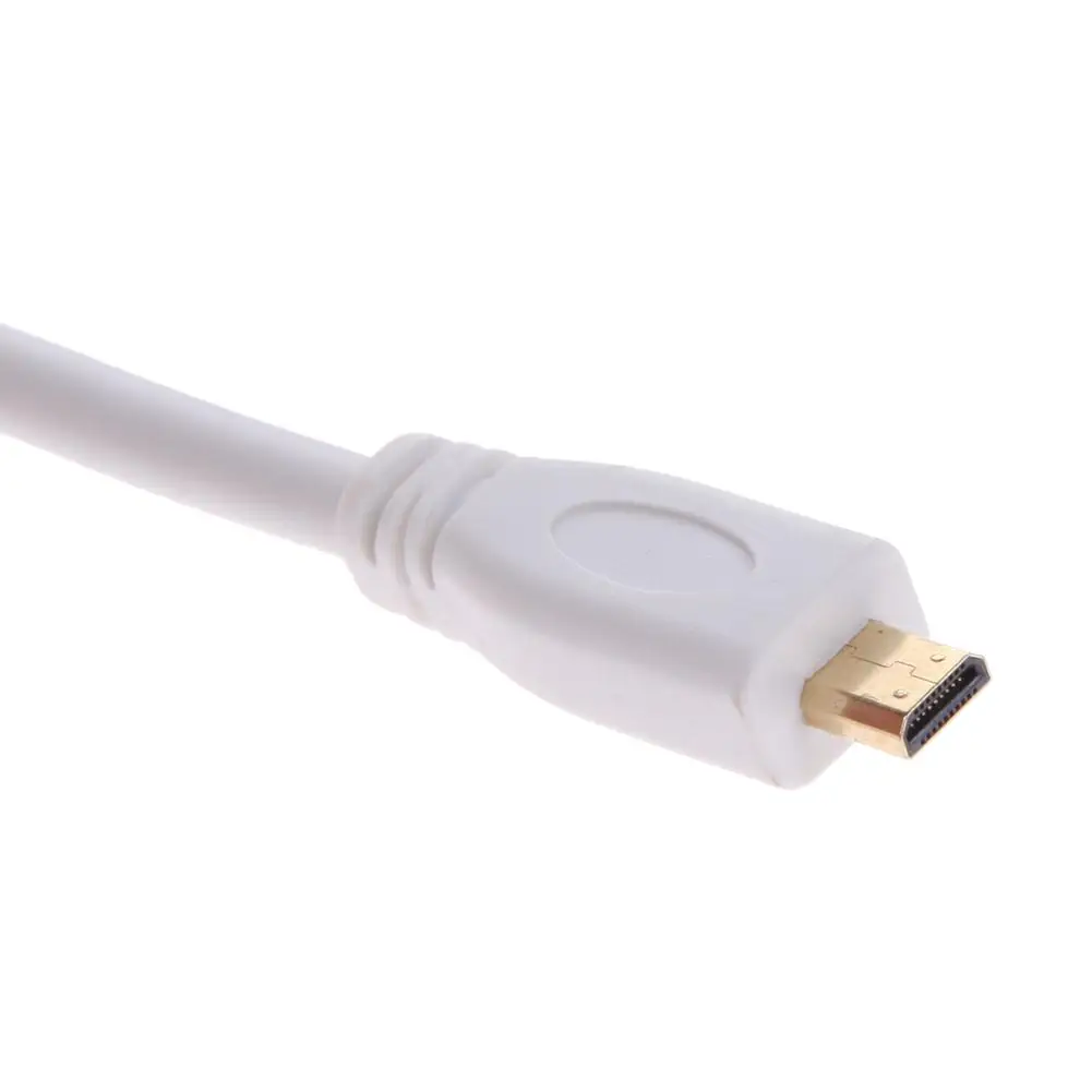 1080P Micro HDMI совместимый преобразователь VGA с HD аудио видео адаптером кабель для ПК