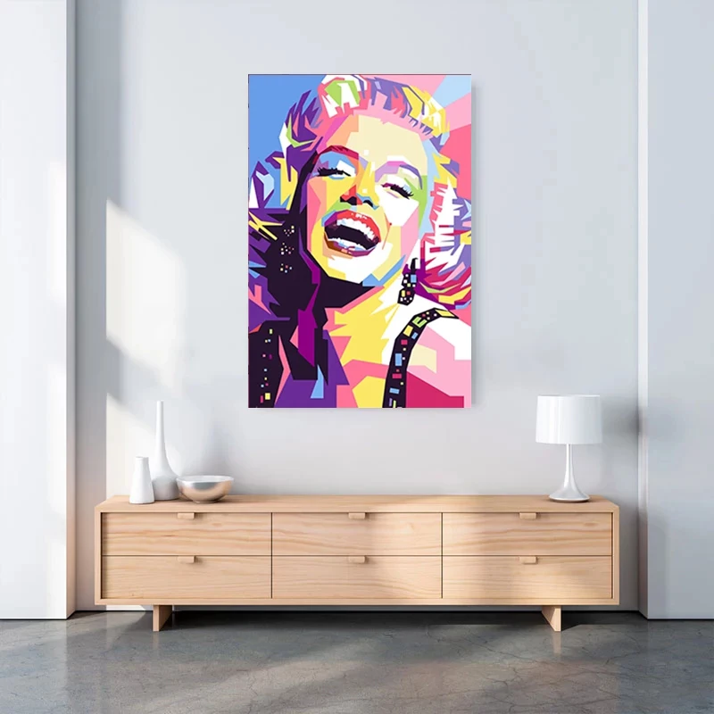 Сексуальная Богиня Мэрилин Монро в стиле панк настенные картины из фильма для