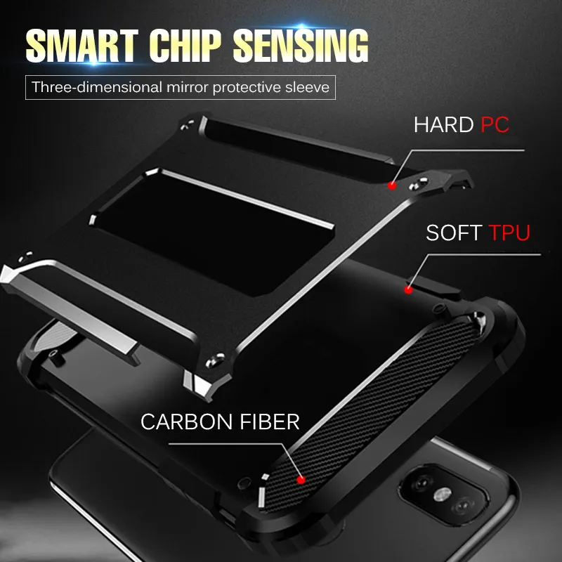 Роскошный мягкий силиконовый бронированный чехол для Xiaomi Mi 9 8 SE 9T Pro CC9