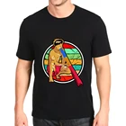 Новая футболка с круглым вырезом и принтом didгериду, австралийский аборигенный музыкальный топ с короткими рукавами, хлопковый Мужской Топ, индивидуальная Мода