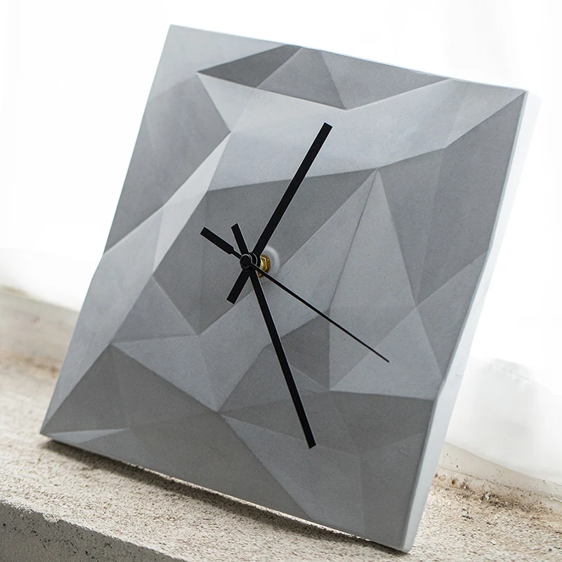 

Nordic Modern Wall Clock Trendy Unusual Home Minimalist Square Wall Clock Luxury Living Room Relogio De Parede Wall Decoration