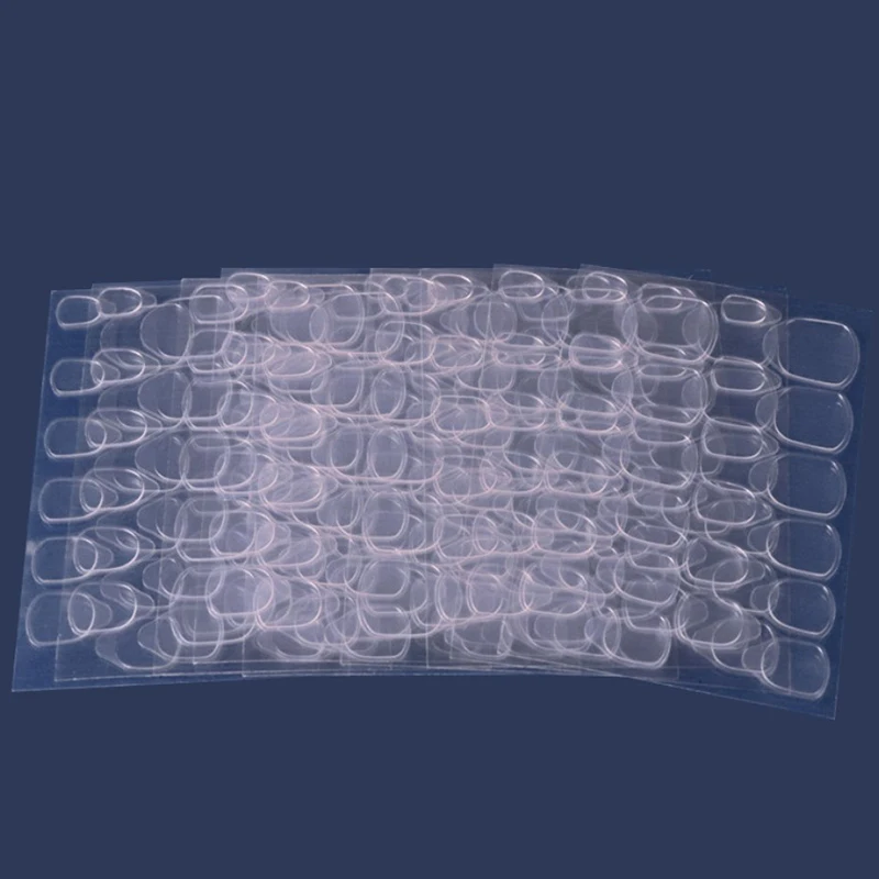 

10 листов/5 листов прозрачных желеобразных клеевых вкладышей, накладные ногти, съемные наклейки для ногтей, клейкие вкладыши, инструмент