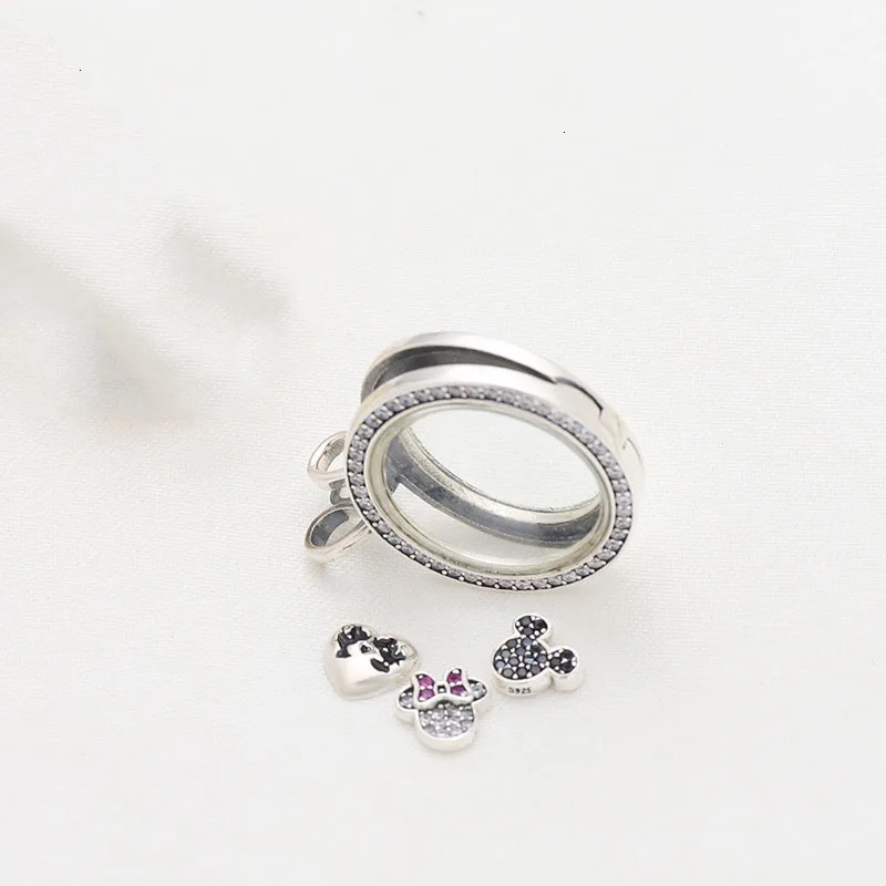 925 волшебное серебряное ожерелье красивая мышь аксессуары женские ювелирные