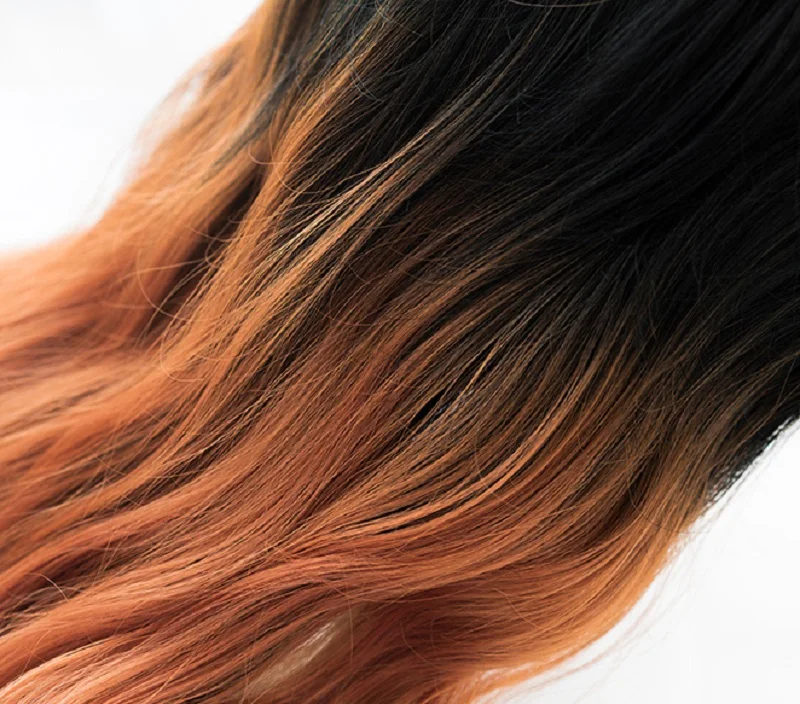 Парик для косплея из киметсу длинный термостойкий синтетический с шапочкой