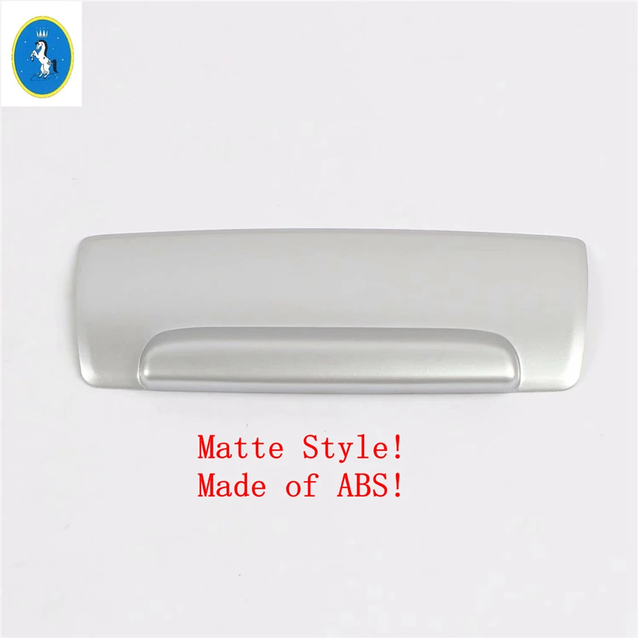 Yimaautotrim авто аксессуары пепельница коробка для хранения сигарет панель Крышка отделка Подходит для VOLVO XC40- ABS углеродного волокна вид