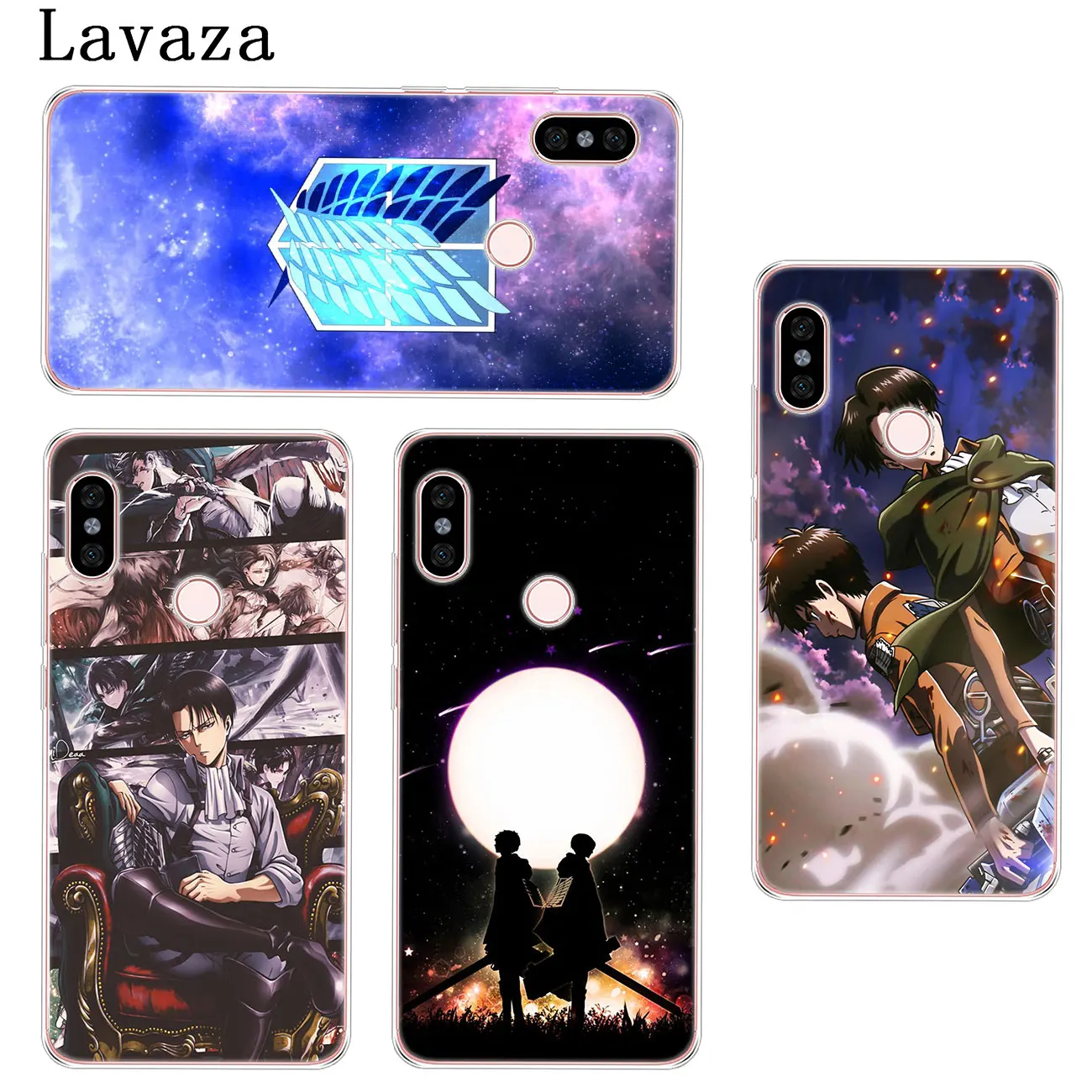 Чехол для телефона Lavaza Anime Attack on Titan Xiaomi MI 10 9 9T CC9 CC9E A3 Pro 8 SE A2 Lite A1 6 pocophone f1 Mi10 |