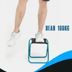 Ультра легкий портативный складной стул на открытом воздухе для рыбалки Кемпинг