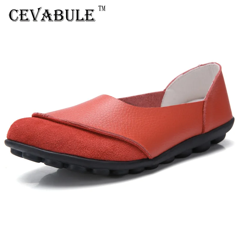 CEVABULE/2021 г. Весенняя женская обувь из натуральной кожи Студенческая на плоской