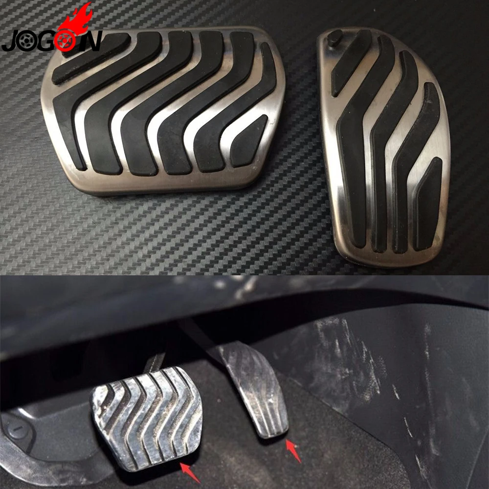 

Fuel Gas Accelerator Brake Foot Pedal Cover AT For Nissan X-Trail Kicks Qashqai Altima 2019 For Renault Koleos Kadjar 2017 2018