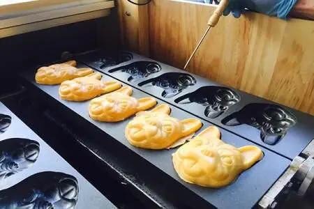 

Electric Cute Cartoons Dog head Waffle Machine Japanese Sandwich taiyaki machine Best Sellers Waffle maker