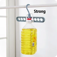 1piece multi port support hangers for clothes drying rack multifunction plastic clothes rack drying storage hangers
