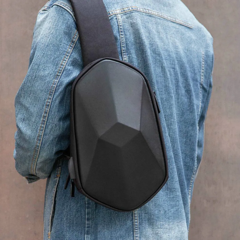 Рюкзак Xiaomi Youpin из полиуретана цветная Водонепроницаемая нагрудная сумка с