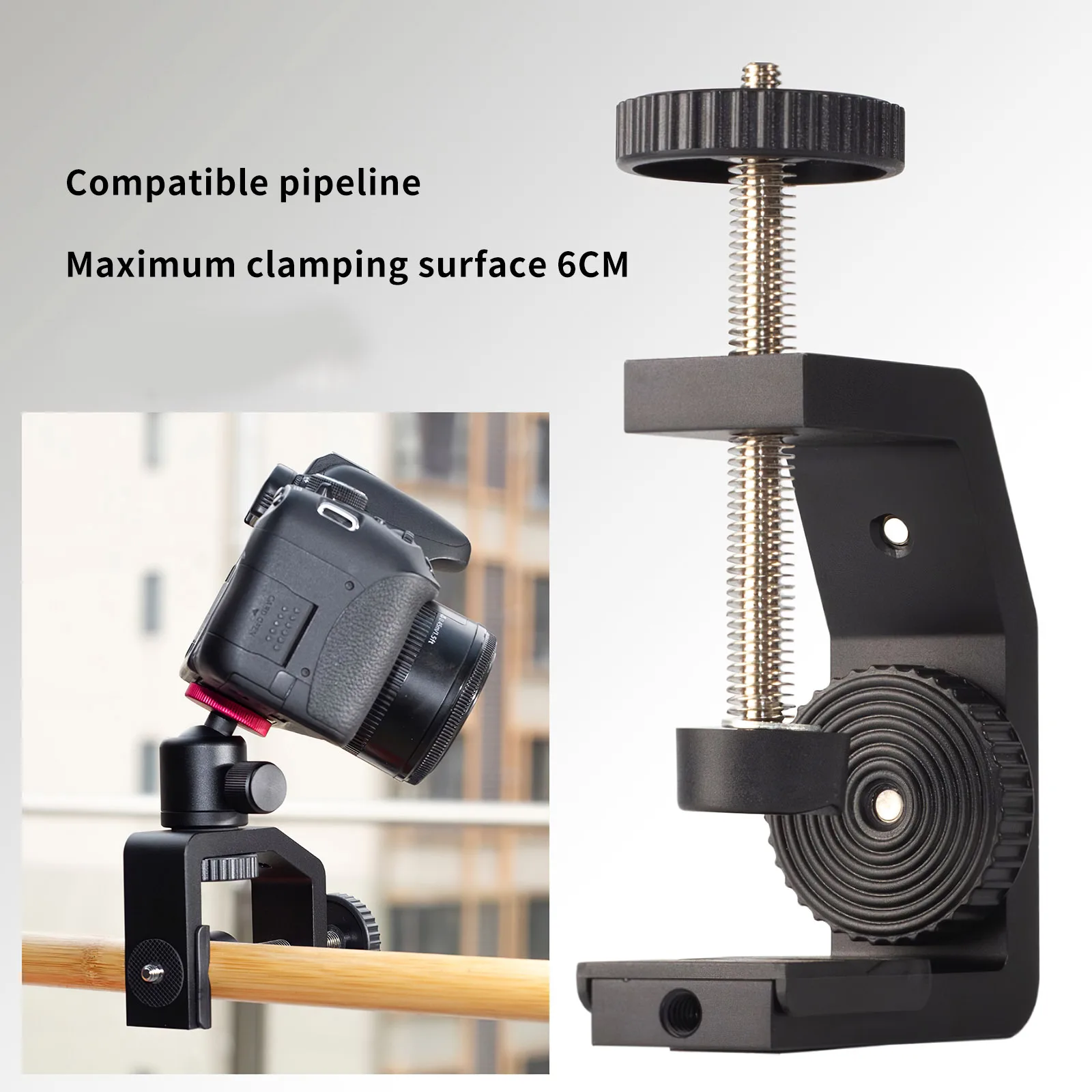 Алюминиевый сплав и АБС светильник подставка устойчиво Камера Держатель Прочный