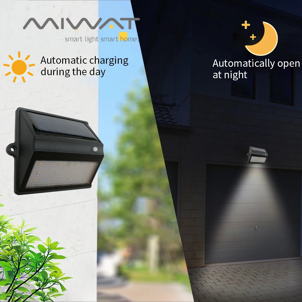 Солнечная зарядка светодиодный солнечный свет 12 Светодиодный s IP65